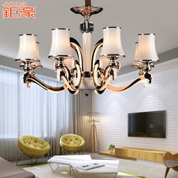 璀璨光影，雅致生活 鉅豪燈飾歐式鋅合金水晶吊燈點亮家居美學